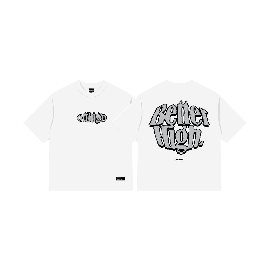 OFFHIGH BETTER HIGH WHITE TSHIRT