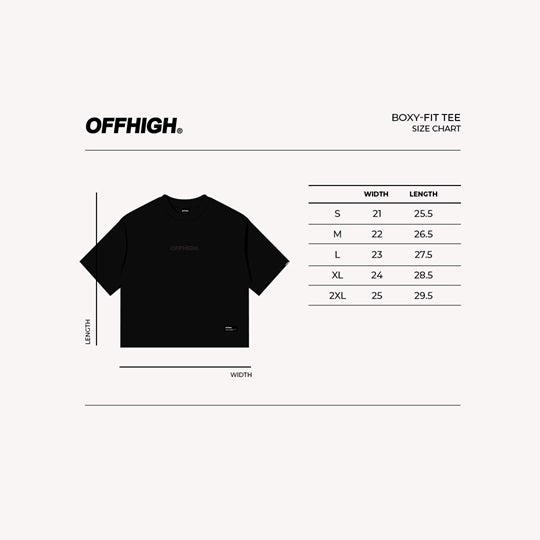 OFFHIGH IMPERIAL BLACK TSHIRT