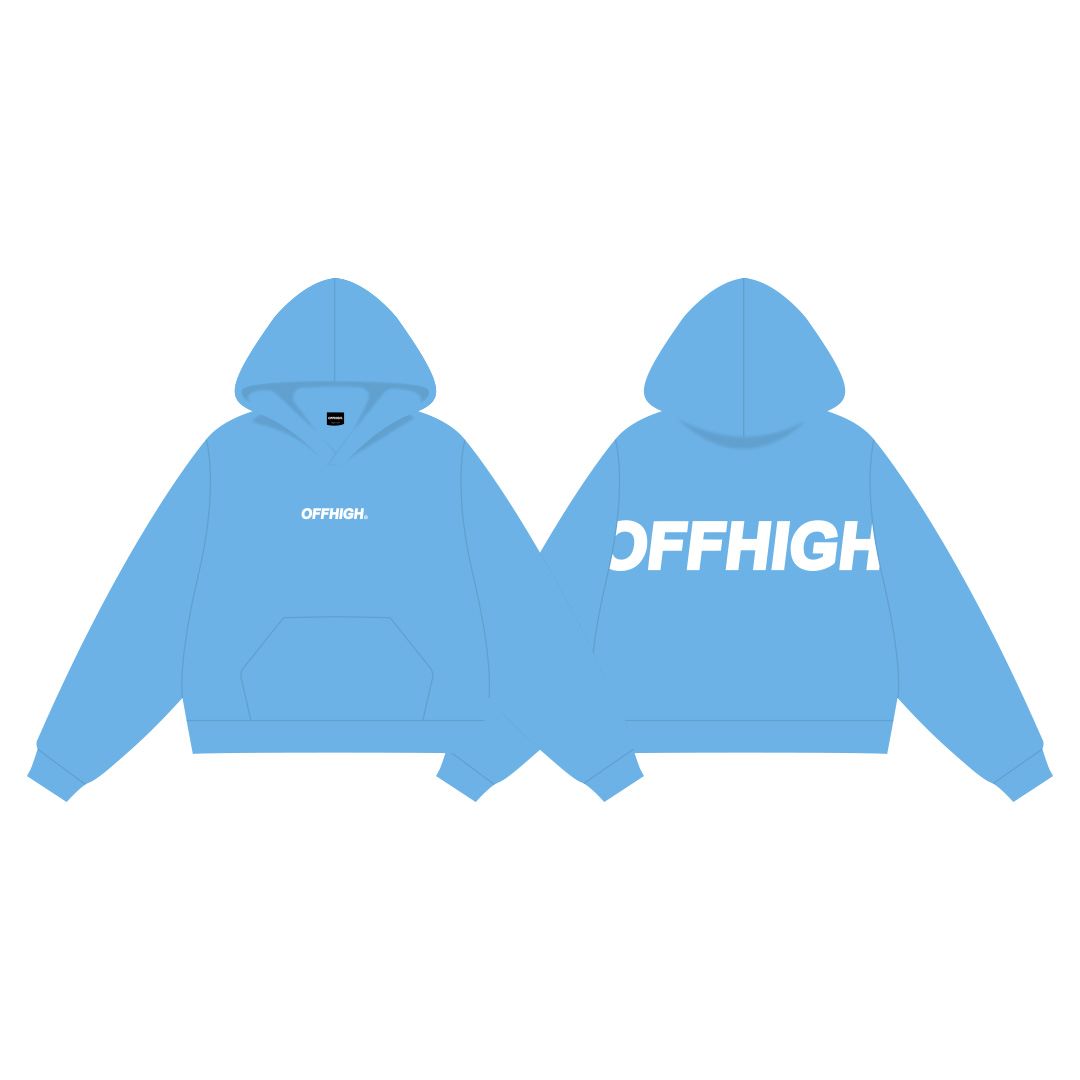 OFFHIGH OG BUBBLE GUM HOODIE