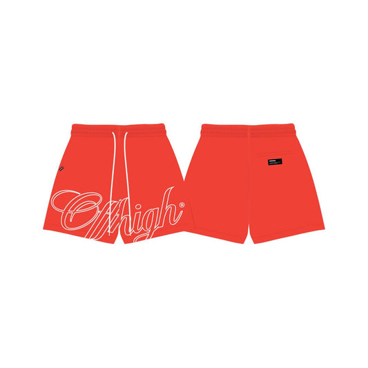 OFFHIGH SCRIPT AMBER MESH SHORT (NEW FIT)