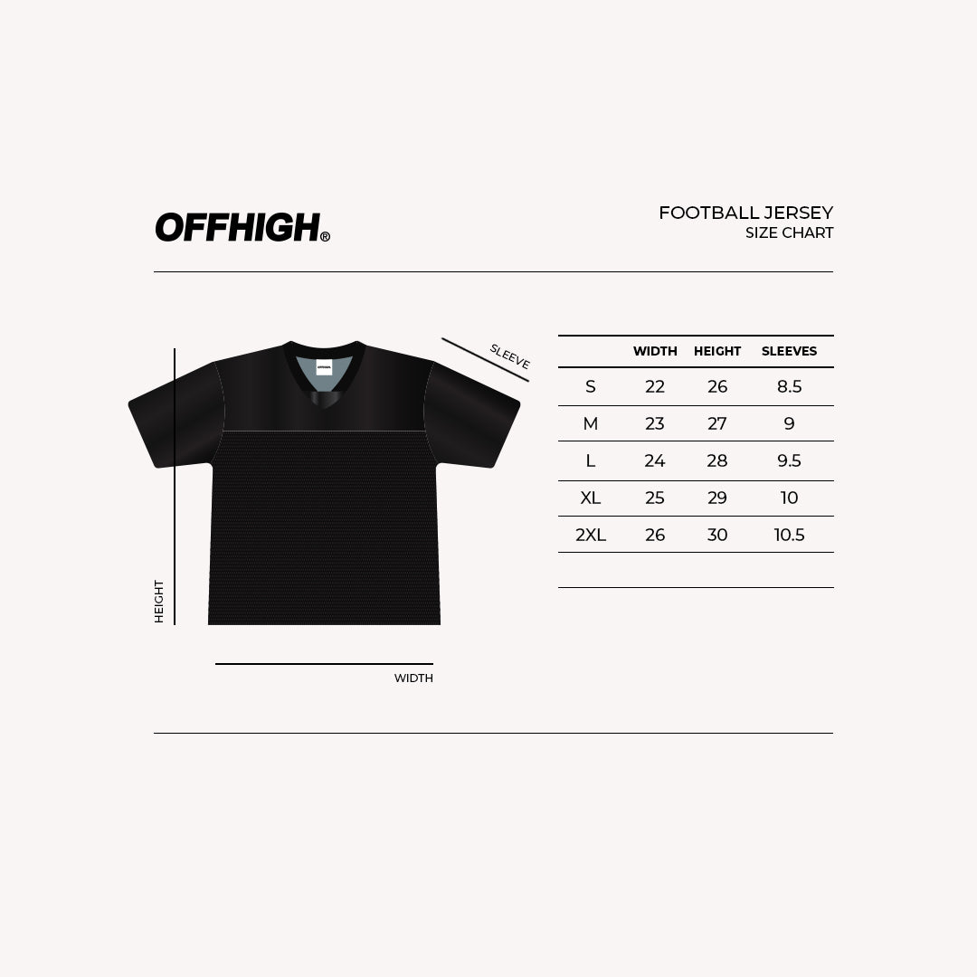 OFFHIGH BLITZ BLACK JERSEY