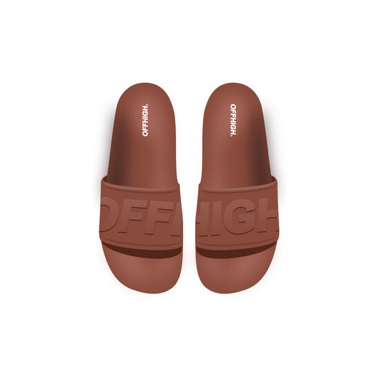 OFFHIGH BEYOND BROWN SLIDES