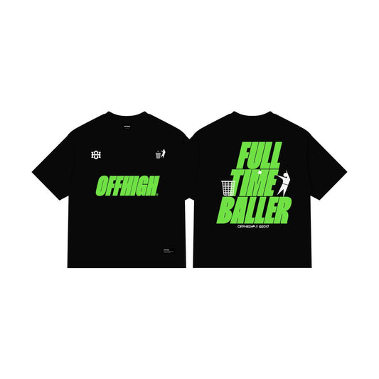 OFFHIGH BALLER BLACK TSHIRT
