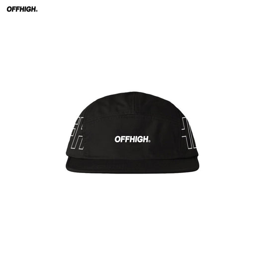 OFFHIGH 5-PANEL BLACK CAP