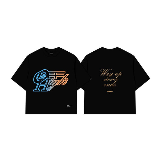 OFFHIGH ENDLESS BLACK TSHIRT