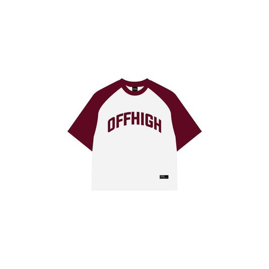 OFFHIGH RAGLAN WINE TSHIRT