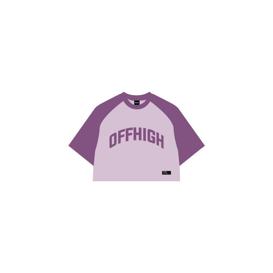 OFFHIGH RAGLAN SYRINGA CROP TSHIRT