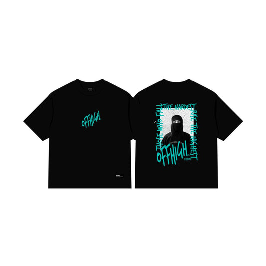 OFFHIGH RISER BLACK TSHIRT