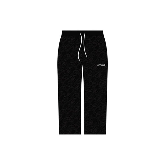 OFFHIGH OUTLAW BLACK SWEAT PANTS