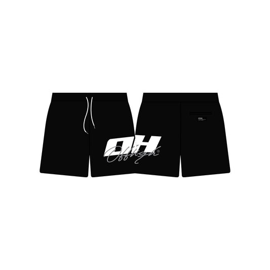 OFFHIGH SPRINT BLACK SWEAT SHORTS