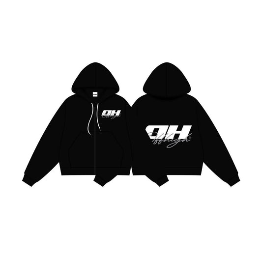 OFFHIGH SPRINT BLACK ZIP JACKET