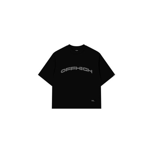 OFFHIGH RHINESTONES BLACK TSHIRT