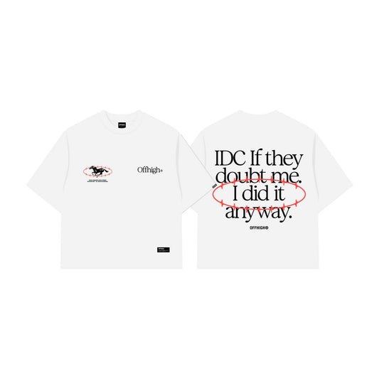 OFFHIGH DOUBTERS WHITE TSHIRT