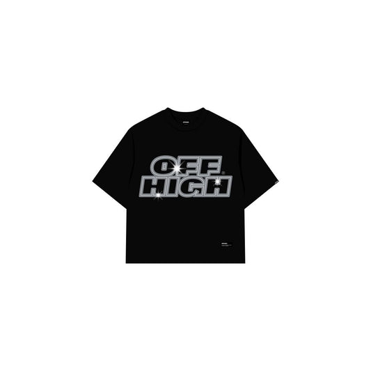 OFFHIGH FLARE BLACK TSHIRT