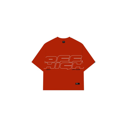 OFFHIGH FURIOUS RED TSHIRT