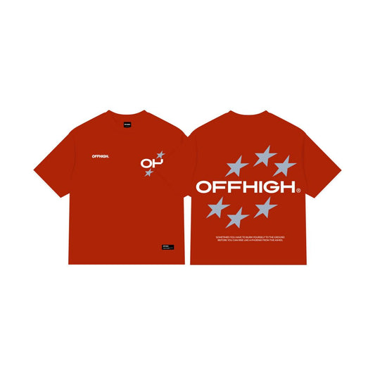 OFFHIGH RFTA RED TSHIRT