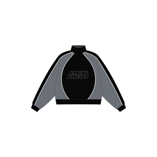 OFFHIGH RUNWAY BLACK TRACK JACKET