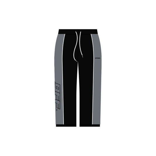 OFFHIGH RUNWAY BLACK TRACK PANTS