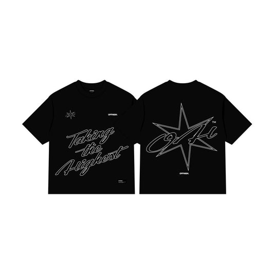 OFFHIGH TAKERS BLACK TSHIRT