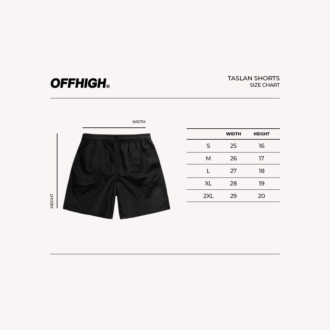 OFFHIGH BLAZE RED SHORTS