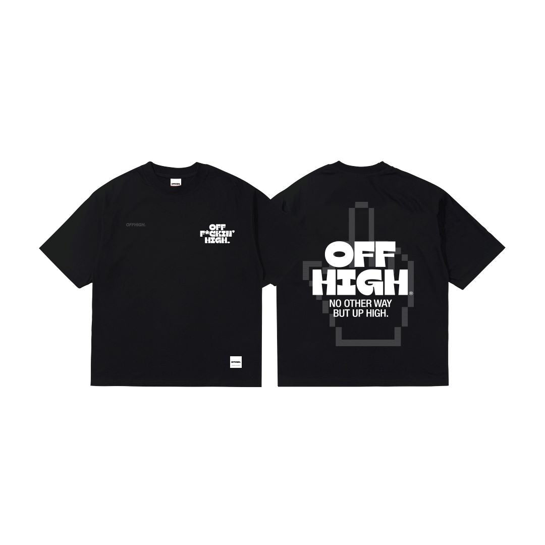 OFFHIGH HIGH POINT BLACK TSHIRT