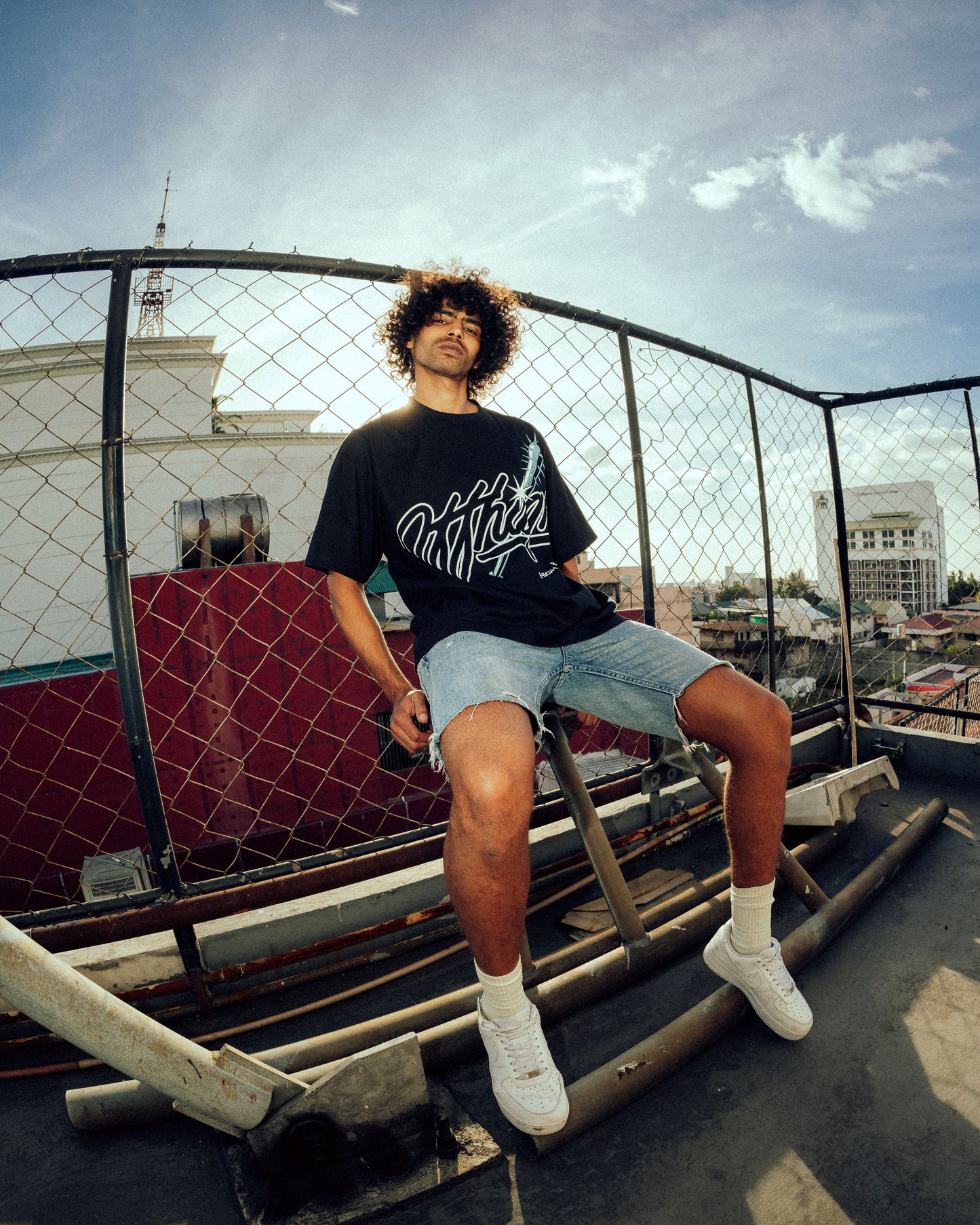 OFFHIGH BATTLING BLACK TSHIRT