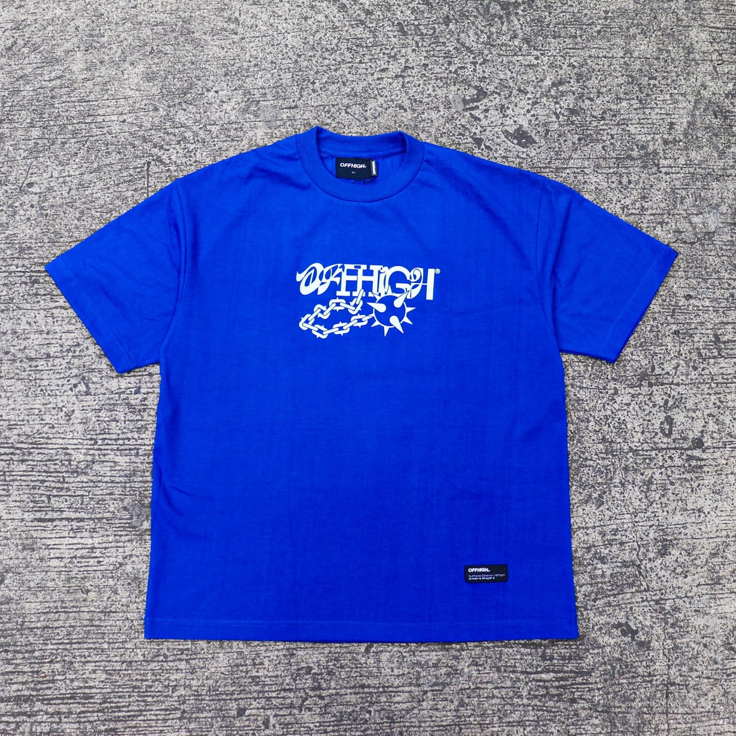 OFFHIGH DILIGENT BLUE TSHIRT
