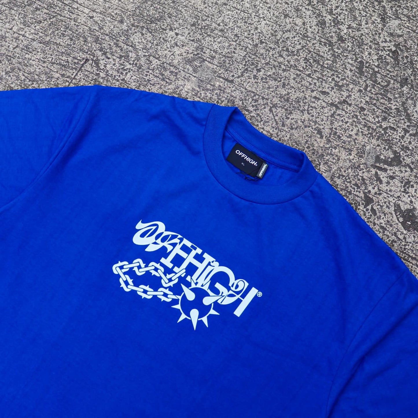 OFFHIGH DILIGENT BLUE TSHIRT