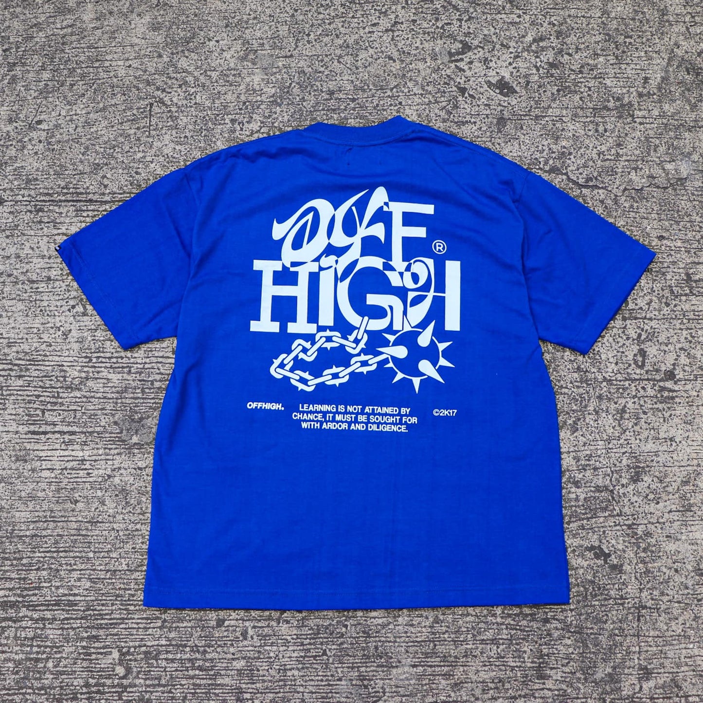 OFFHIGH DILIGENT BLUE TSHIRT