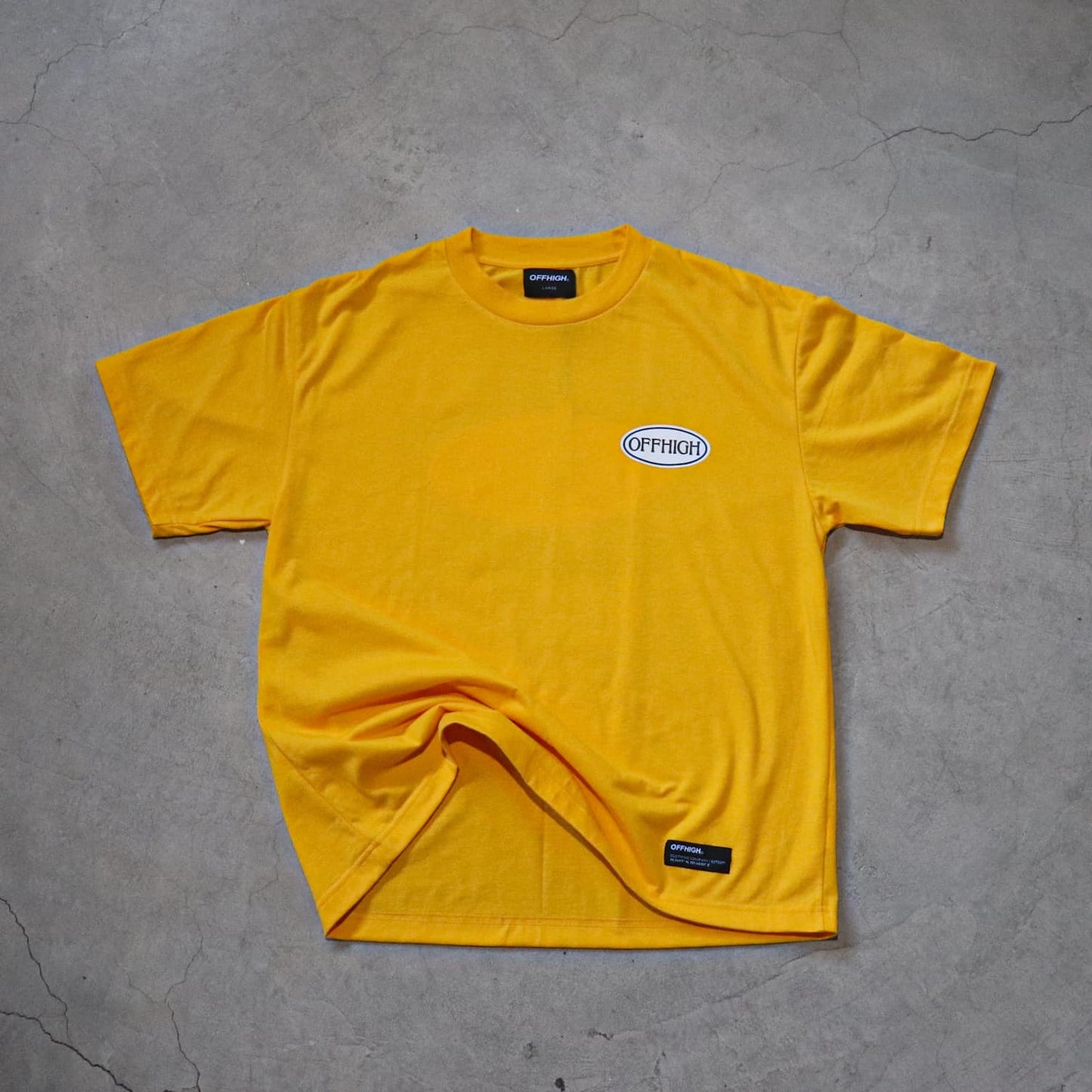 OFFHIGH EXPEDITE YELLOW TSHIRT