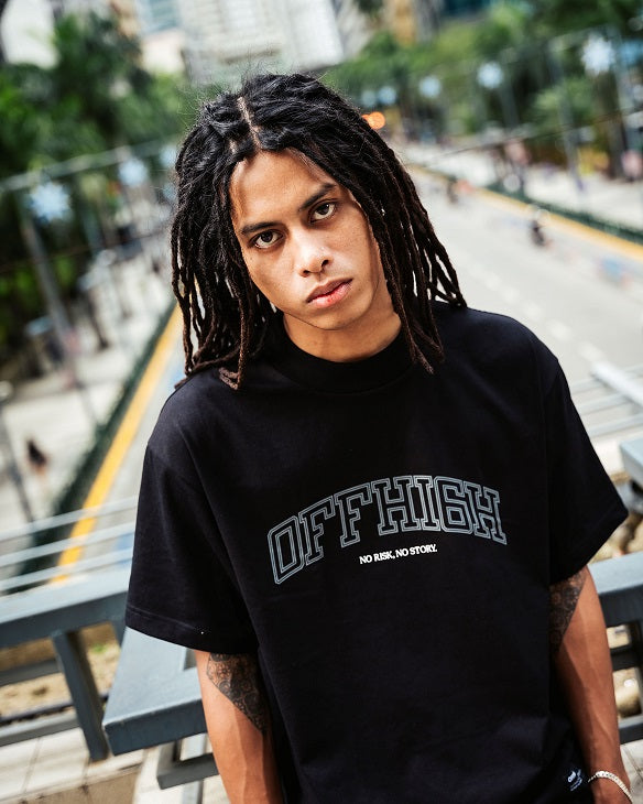 OFFHIGH NRNS BLACK TSHIRT