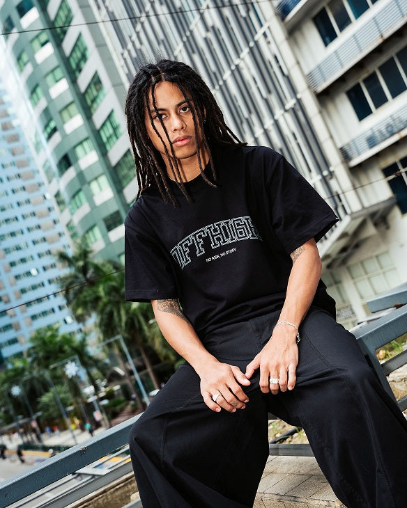 OFFHIGH NRNS BLACK TSHIRT