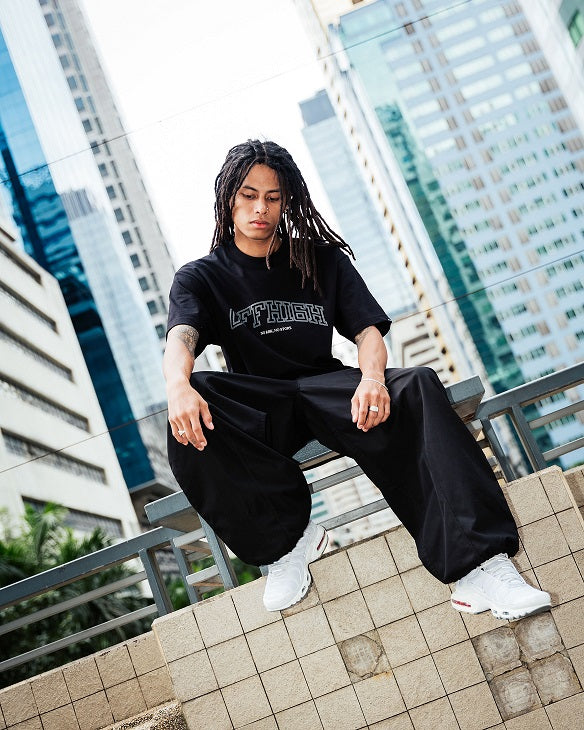 OFFHIGH NRNS BLACK TSHIRT