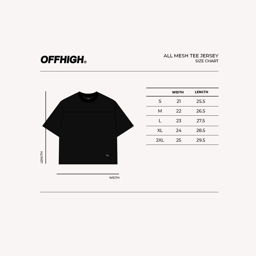 OFFHIGH SOCCER GREEN JERSEY