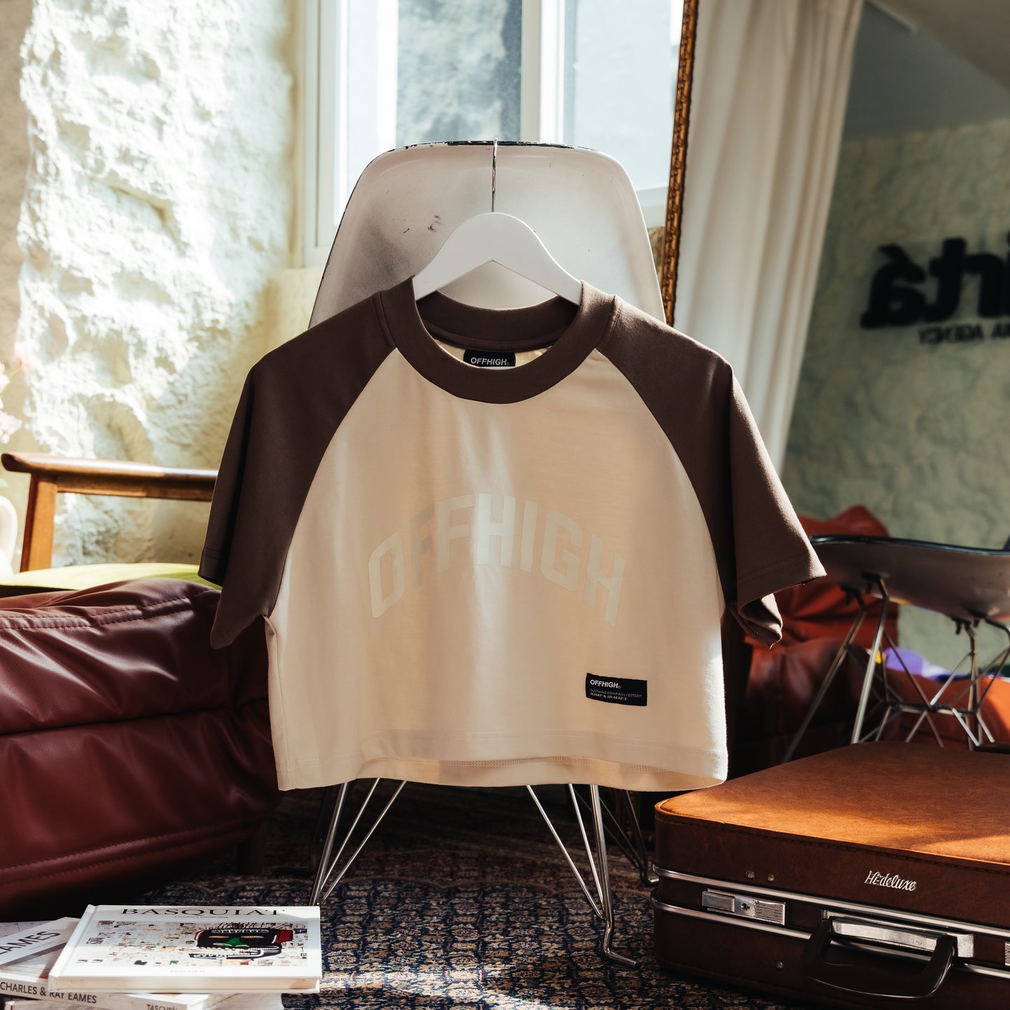 OFFHIGH RAGLAN COFFEE CROP TSHIRT