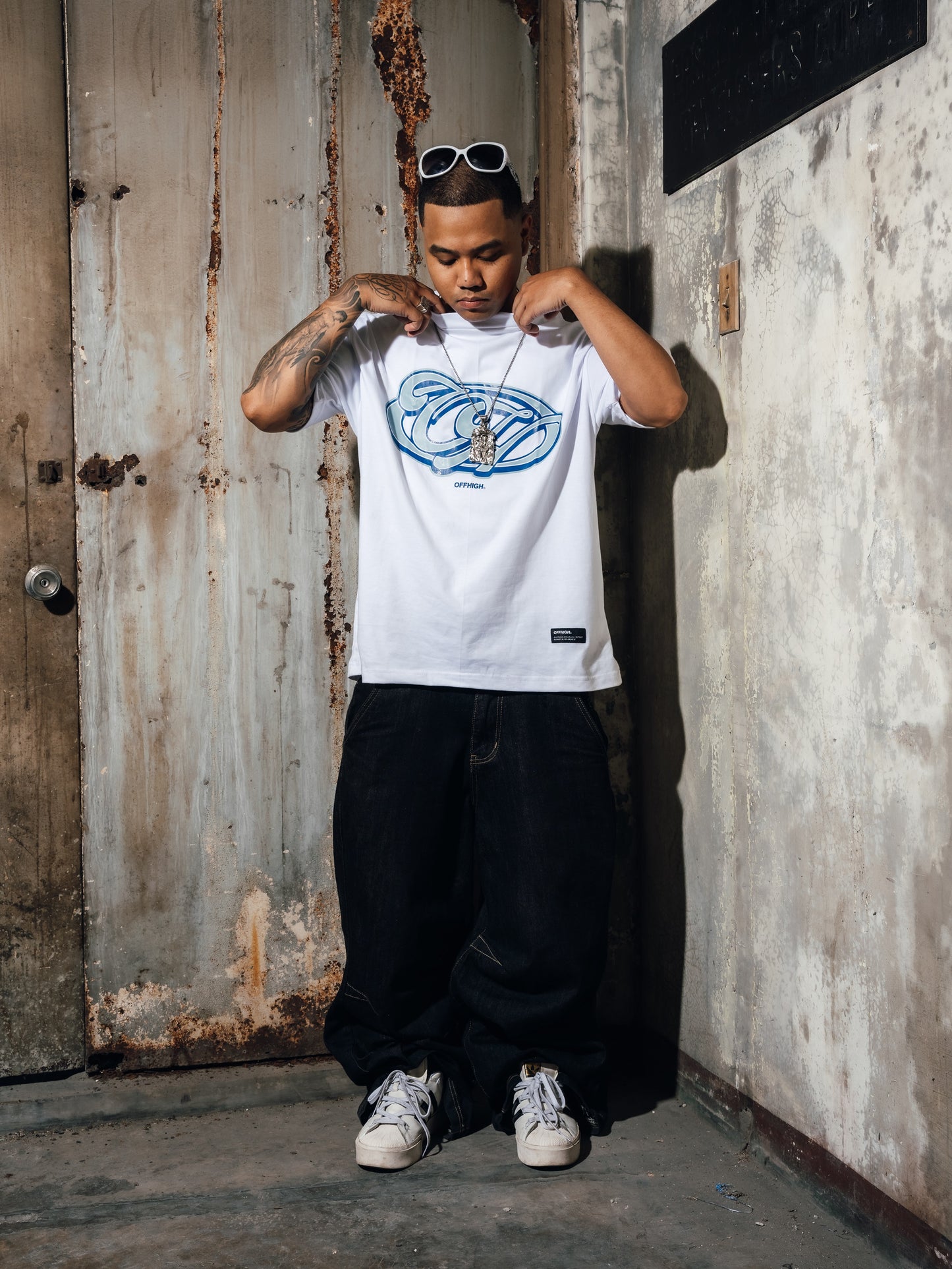 OFFHIGH ASCEND WHITE TSHIRT