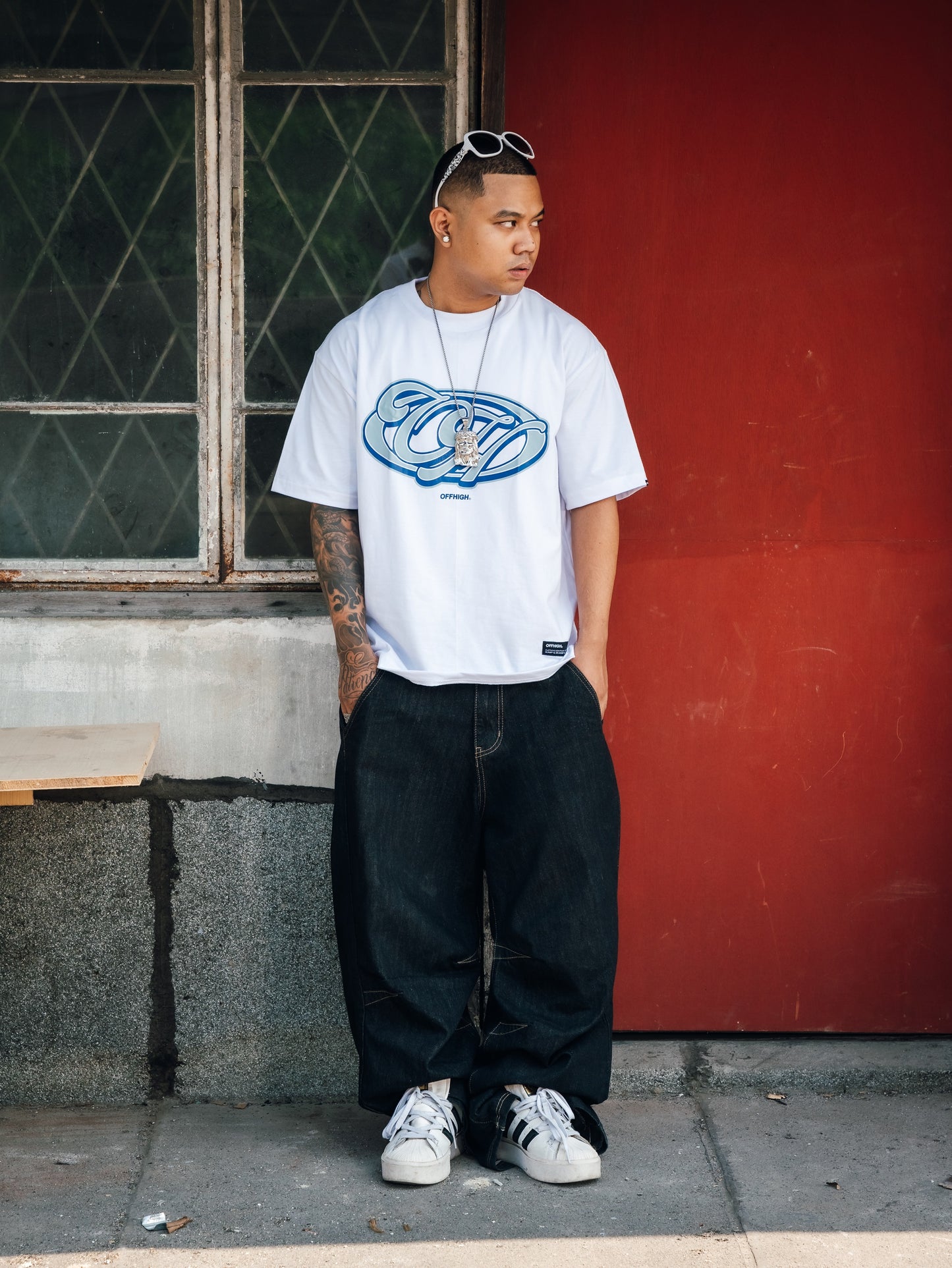 OFFHIGH ASCEND WHITE TSHIRT