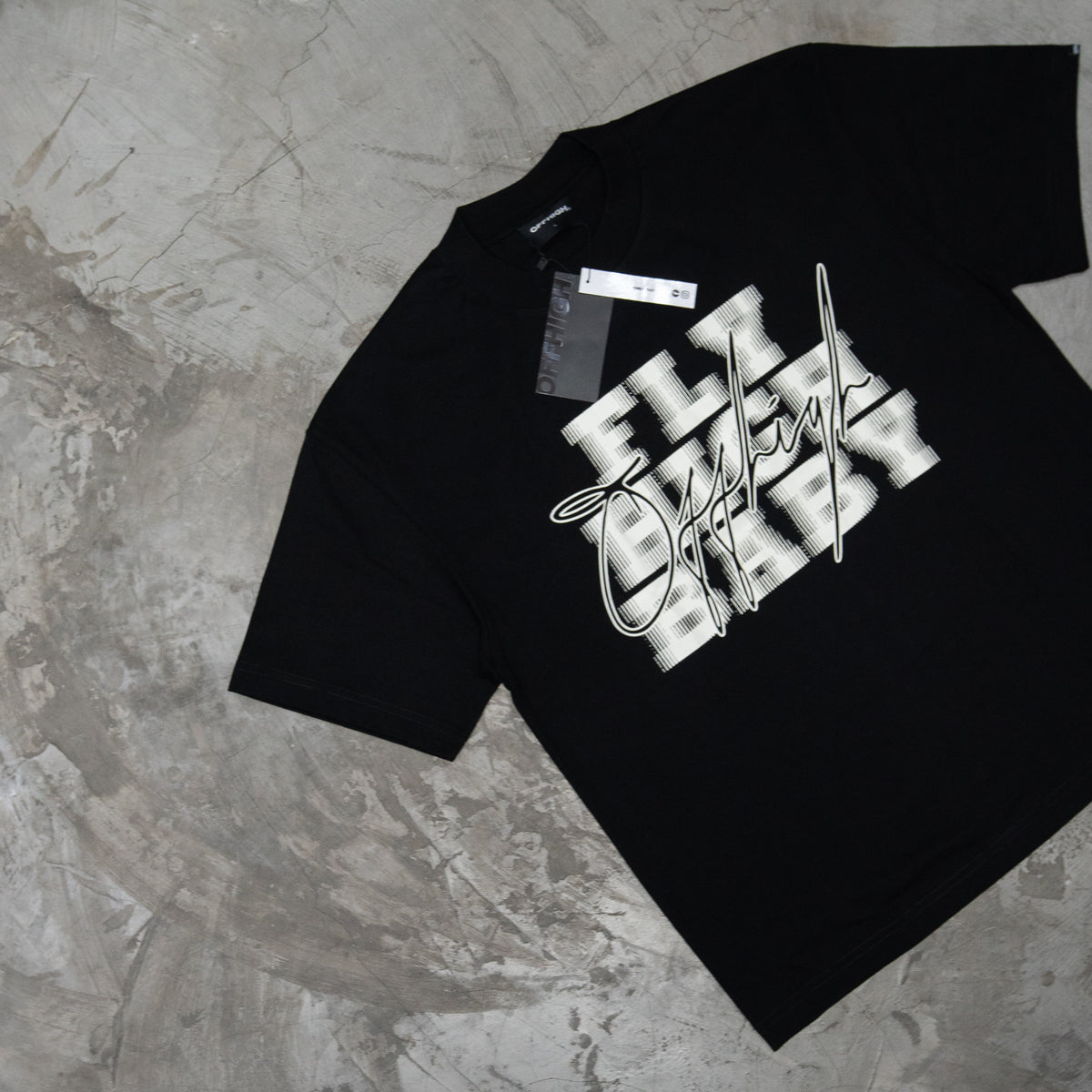 OFFHIGH FHB BLACK TSHIRT