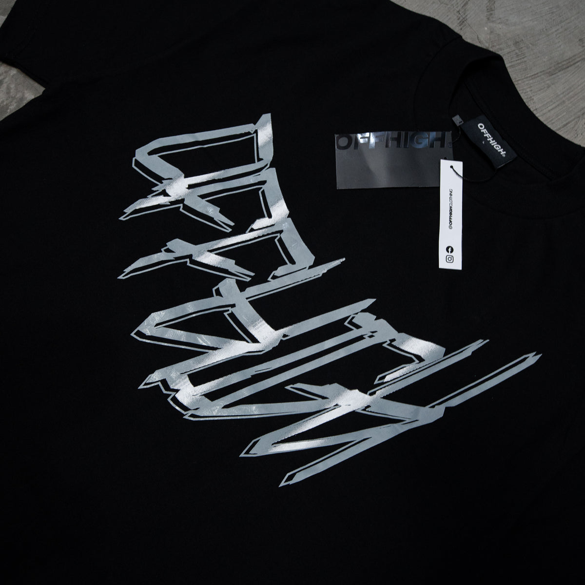 OFFHIGH ASCENDANT BLACK TSHIRT