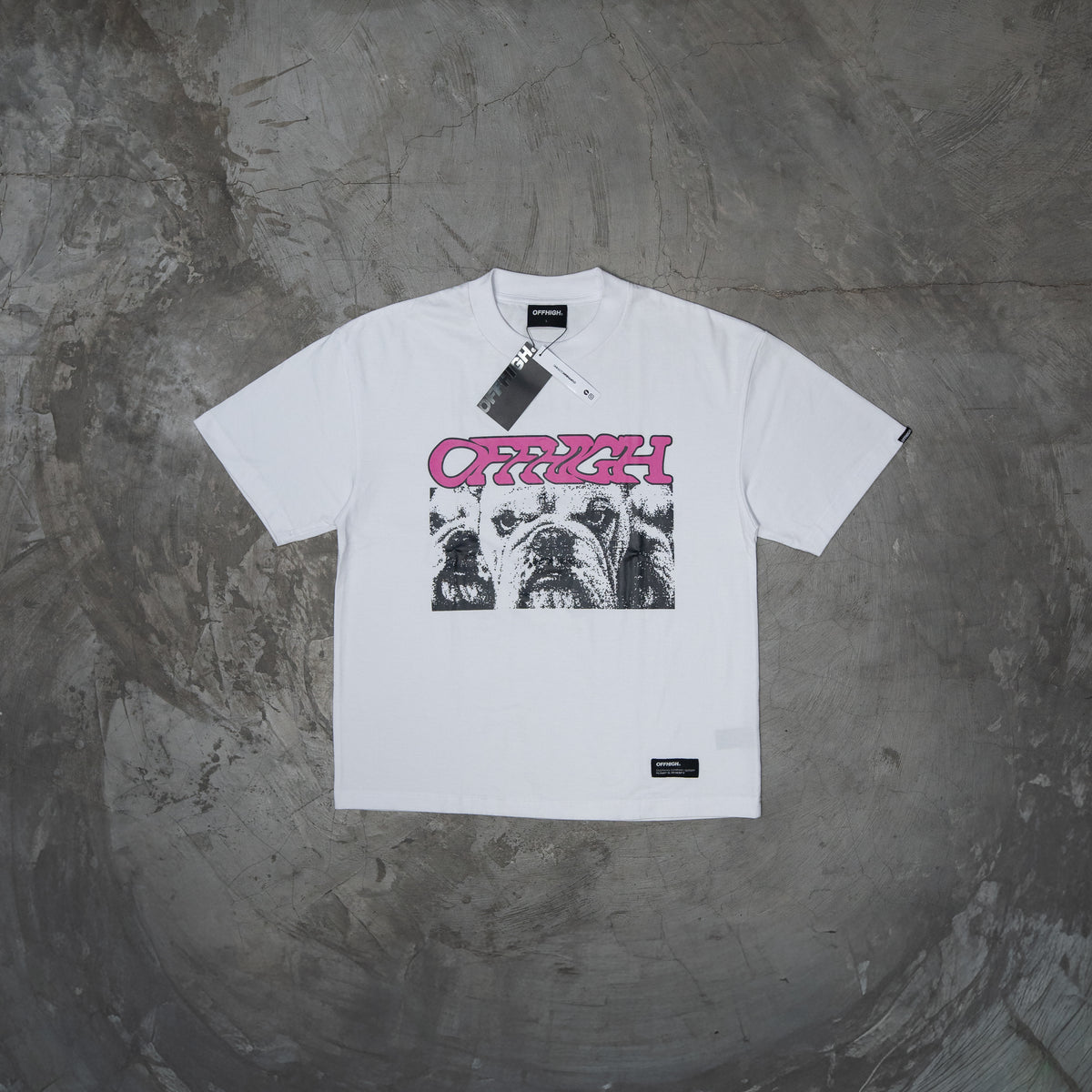 OFFHIGH DAWG WHITE TSHIRT