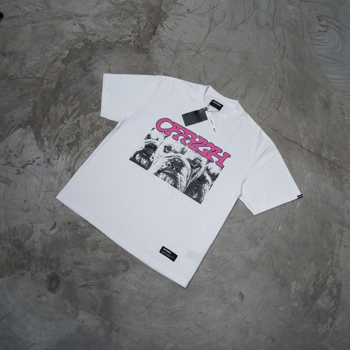 OFFHIGH DAWG WHITE TSHIRT