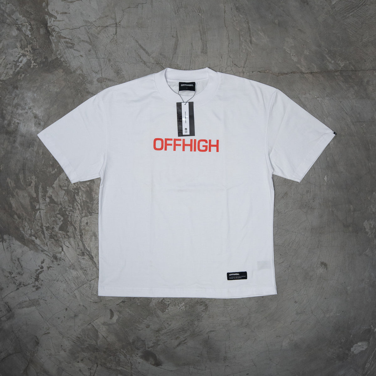 OFFHIGH BRIGHT WHITE TSHIRT