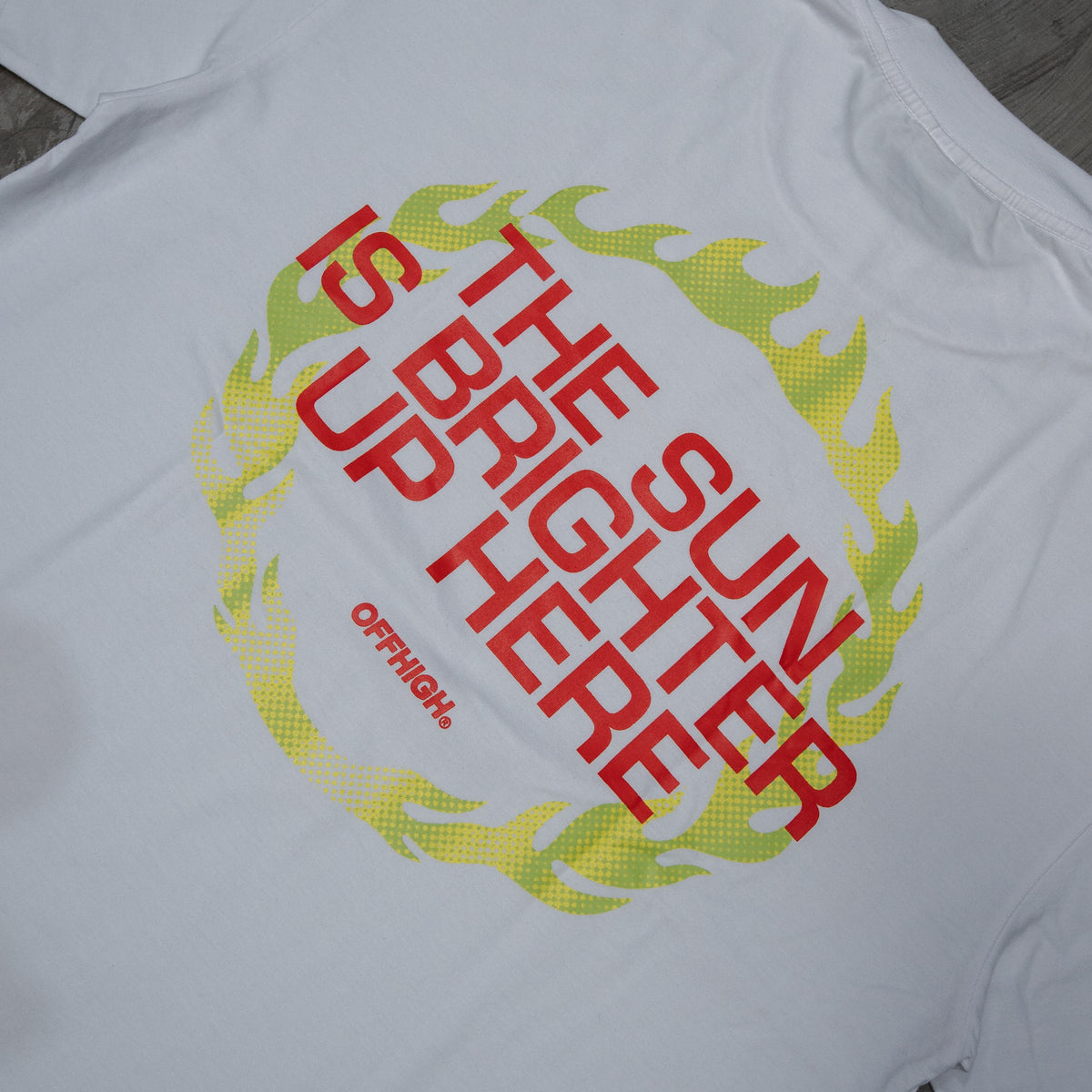 OFFHIGH BRIGHT WHITE TSHIRT