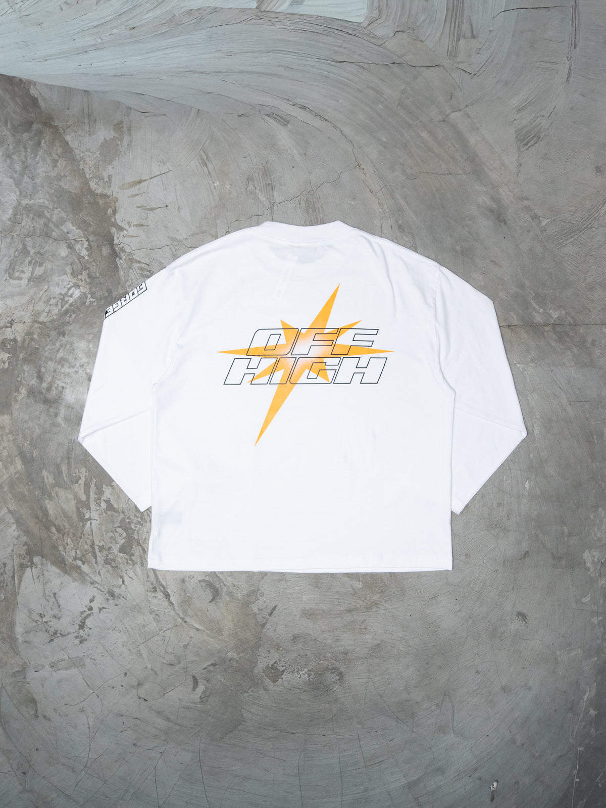 OFFHIGH FUP WHITE LONGSLEEVE