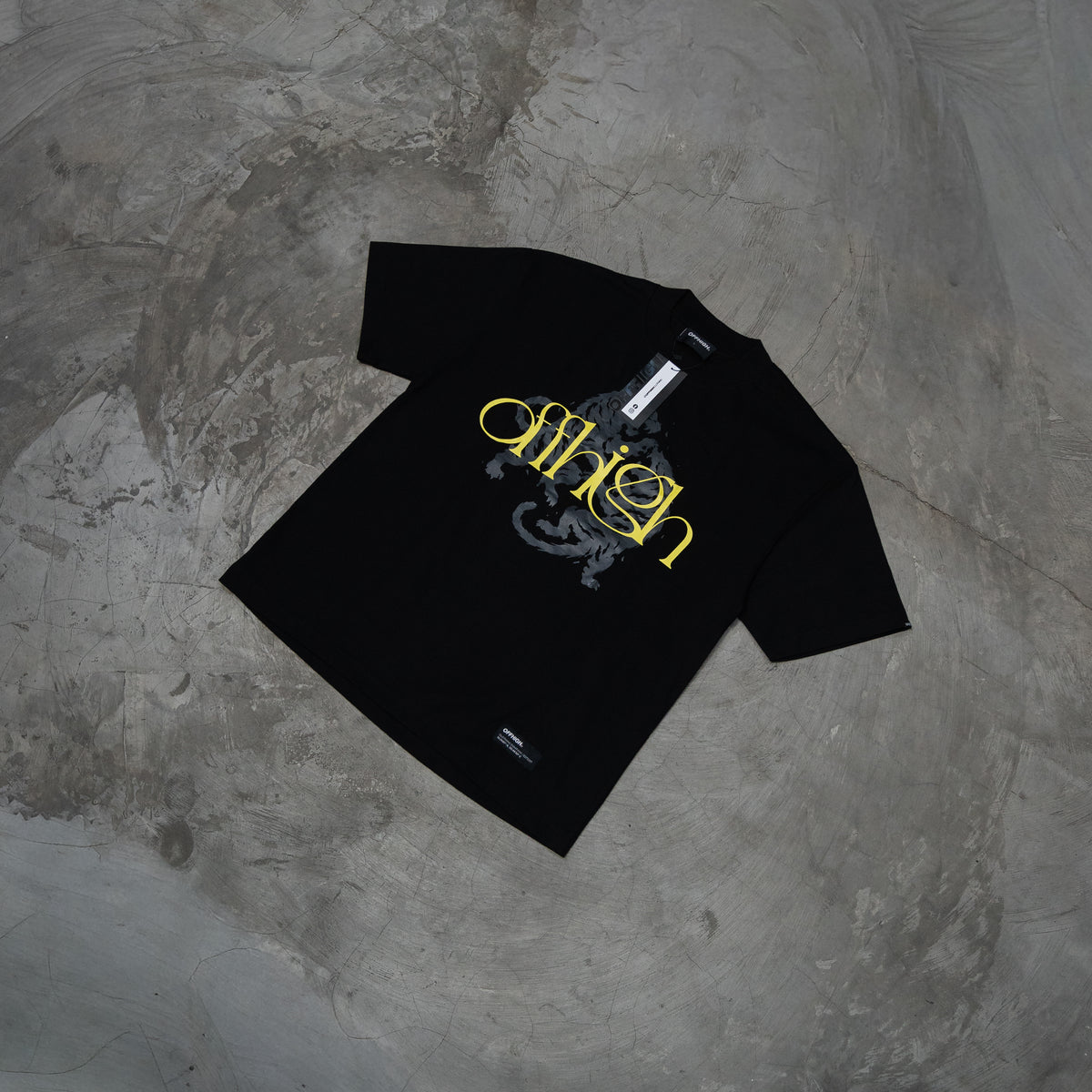 OFFHIGH PACE BLACK TSHIRT