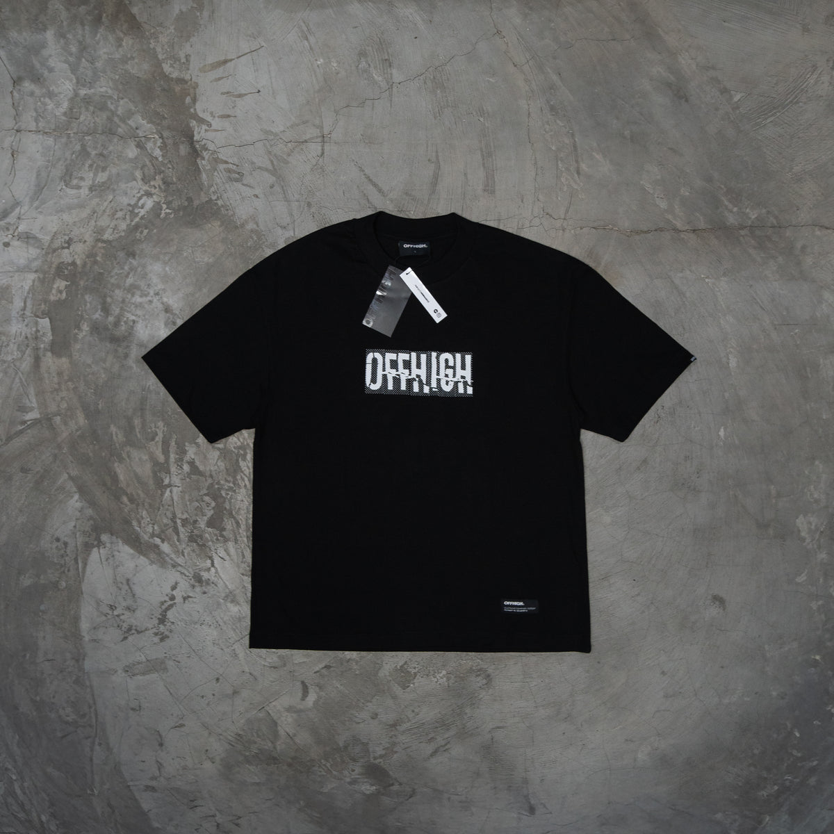 OFFHIGH FHB BLACK TSHIRT