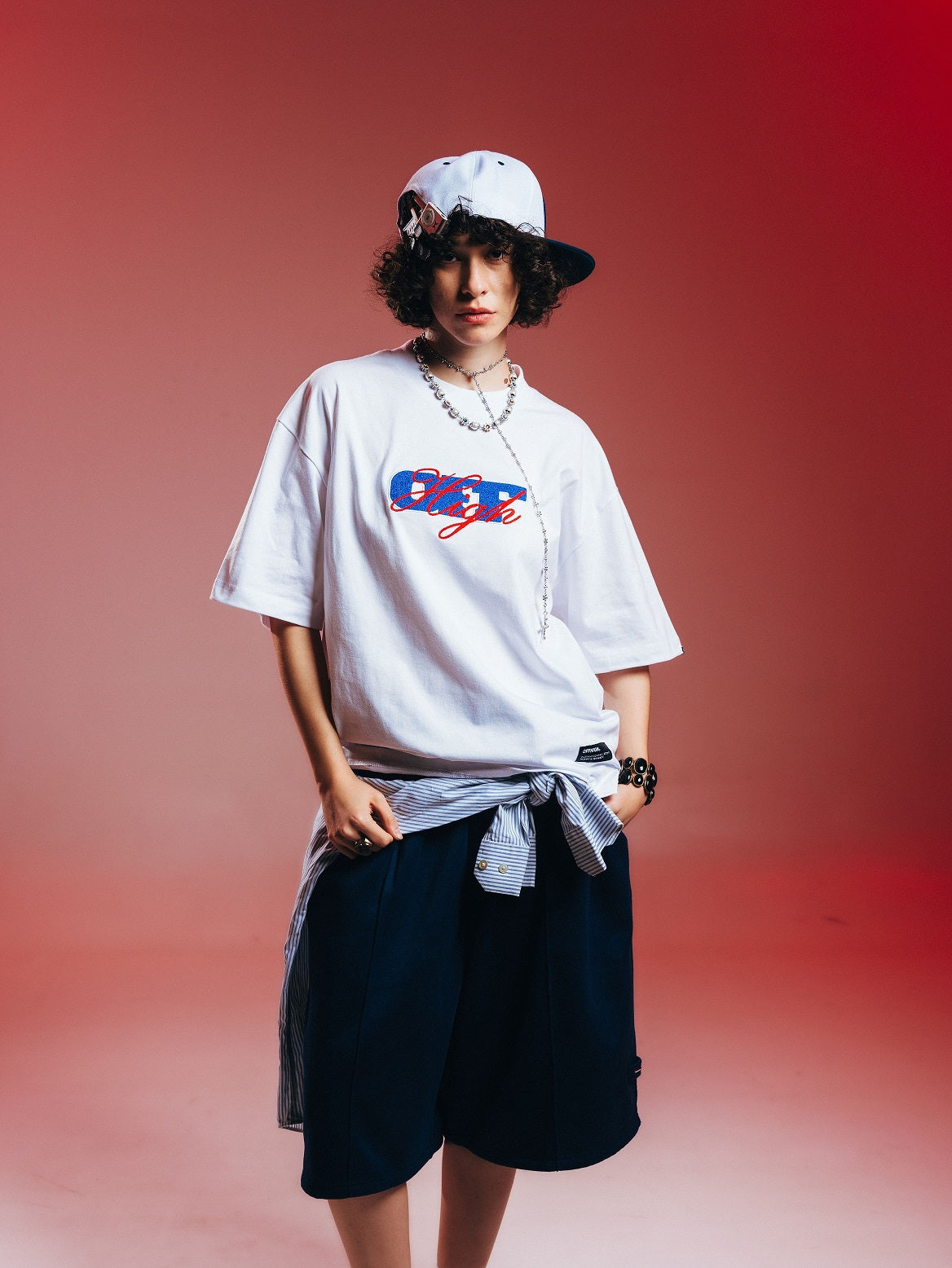 OFFHIGH ACE WHITE TSHIRT
