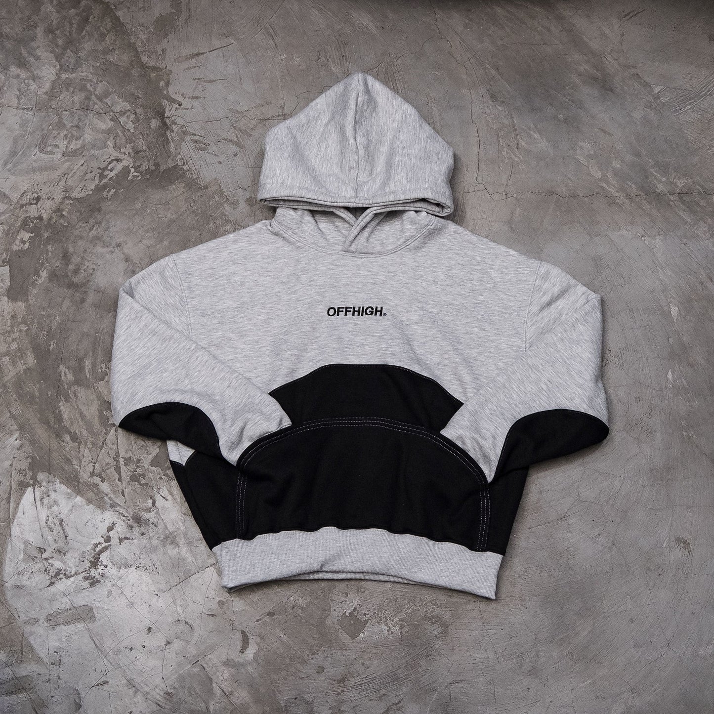 OFFHIGH ARCTIC TWO TONE HOODIE