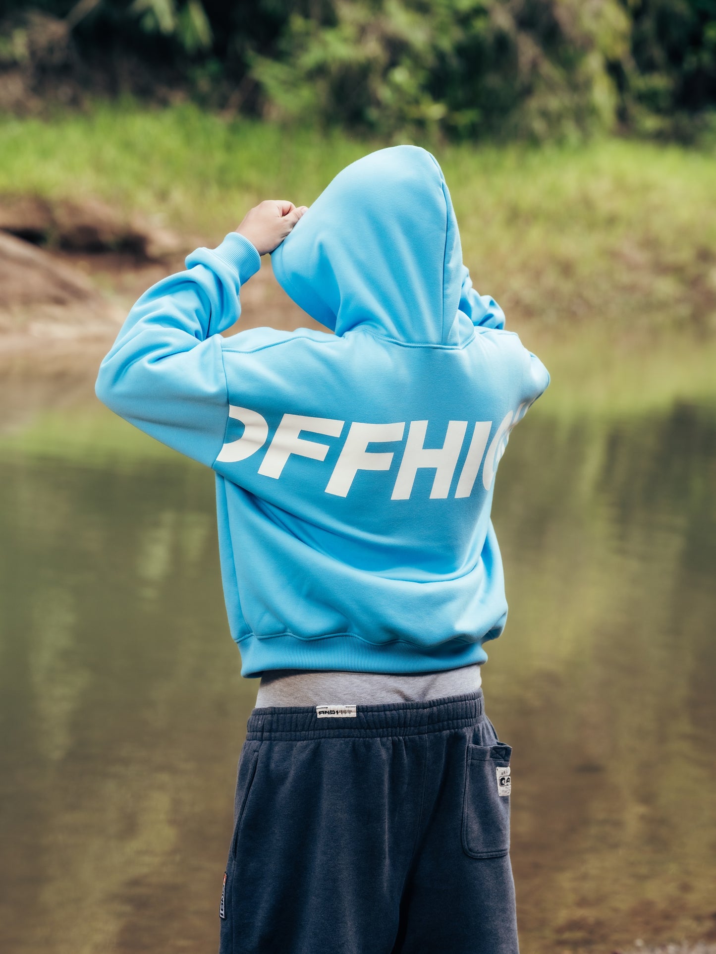 OFFHIGH OG BUBBLE GUM HOODIE