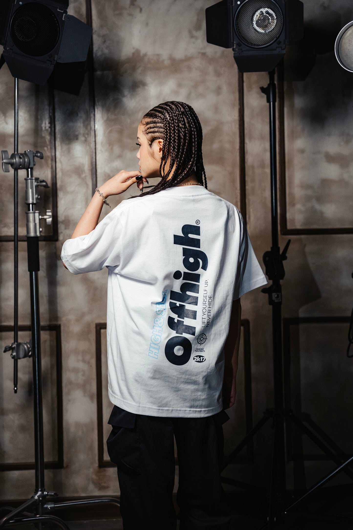 OFFHIGH HIGH & SEEK WHITE TSHIRT